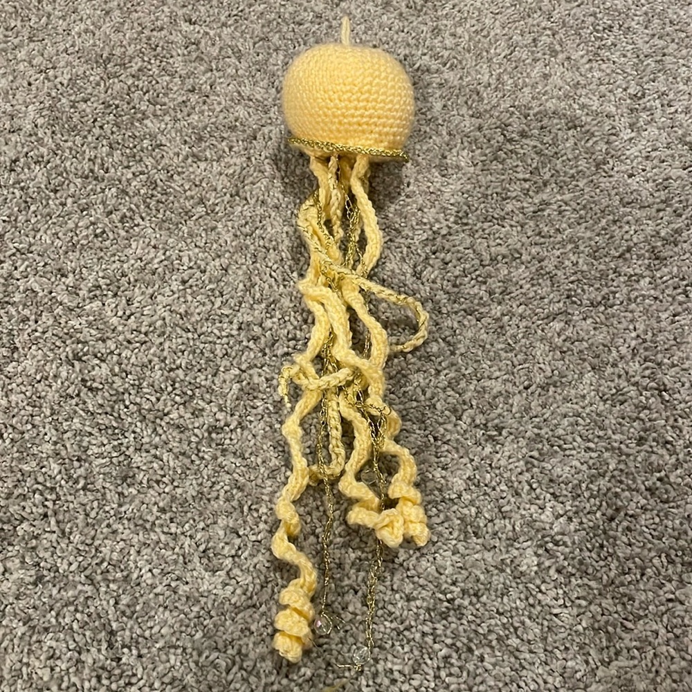 Handmade Crochet Jellyfish